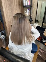 ラル(Lull)&nbsp;バレイヤージュ×ラテミルクティー 髪質改善トリートメント