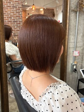 ヴィップルーム(viproom) マッシュショートふんわりミディアム大人ボブアッシュカラー