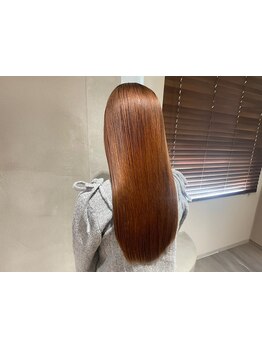 《ダメージ補修×高品質カラー》お悩み解消しつつ理想のヘアカラーに[上大岡/髪質改善/ダブルカラー/40代]