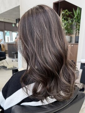 ノード(NODE) 栄ハイライト垢抜けレイヤーロングスタイル