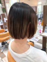 TJ天気予報 3t 日進店&nbsp;ショートボブ/デザインカラー/ハイライト/ブリーチ