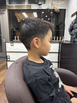 キャティドゥ(CATYdeux) キッズカット×アシメ