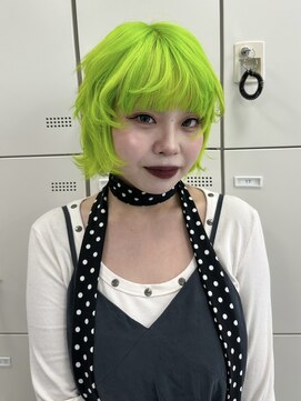 シアター 福岡天神(THEATER) かわいいブリーチカラー