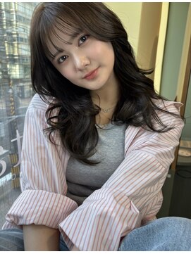 ロンドリゼル 札幌(Lond RiseL) *大人ガーリー アッシュグレーくびれレイヤー