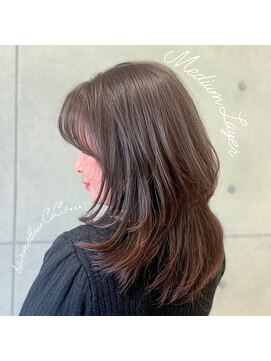 ヘアメロウ ココ(hair mellow CoCo...) ミディアムレイヤー