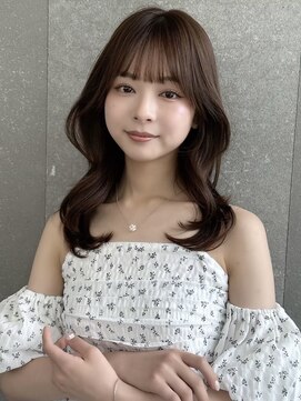 ロンド ロワール 門前仲町(Lond Loire) イメチェンピンクベージュ前髪クールショートアンブレラカラー