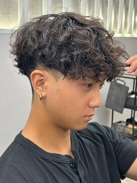 エルマーク 和歌山(L-MARK) マッシュヘア/波巻きパーマ/men's/スパイラルパーマ