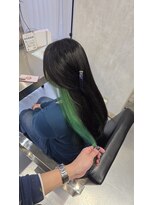 カラット 堺東(CARAT)&nbsp;インナーカラー/グリーンカラー