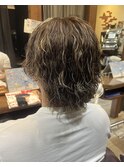 大人の色気サーフカールメッシュ