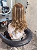 ラニシス ヘアー(Lanisis Hair) プルシールでハイライト