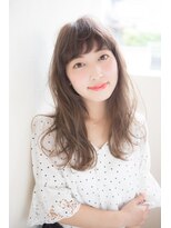 ヘア メイク ハク 横浜(hair make Haku) オン眉前髪、ロングレイヤー