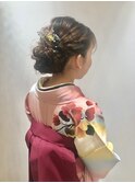 卒業式袴着付け&ヘアセット