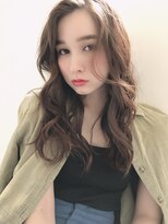 チョビー 銀座(chobii)&nbsp;グレージュ/デジタルパーマ/ゆるふわ/小顔/ルーズ/高柳