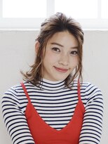 アースエレガンス 田町店(EARTH Elegance)&nbsp;大人可愛いハーフアップスタイル【EARTH田町店】