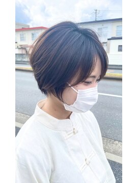 グランジュテ ヘアアンドスパ 真砂(GRAND JETE) 【鈴木絢子】S字ショート1