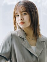 サンクス 品川港南(THK.)&nbsp;切りっぱなし、おとな可愛いストレートミディ