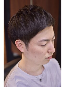 スマイルヘアー 荻窪店(Smile hair) 爽やかアップバングショート
