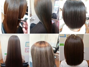 ウーア(Hair Salon UA)の写真/[浦上天主堂すぐ]水素カラーなど、厳選されたこだわりの薬剤を使用!!ダメージレスに白髪カバーが叶う☆