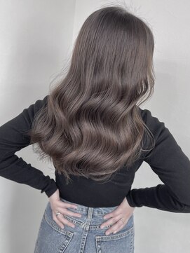 スラッシュ(SLASH) 髪質改善/グレージュ/透明感カラー/ナチュラル/艶髪