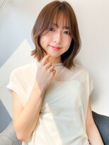 ソア 渋谷(soar)&nbsp;チョコレートカラー/縮毛矯正/小顔前髪/くびれ/大人ガーリー