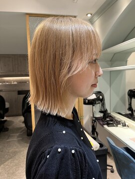 ロンド シャルム 吉祥寺(Lond charme) 外ハネくびれボブ