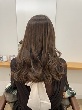 グリーンルームセカンド 結城店(GREEN ROOM. 2nd) 透明感カラー×グレージュ