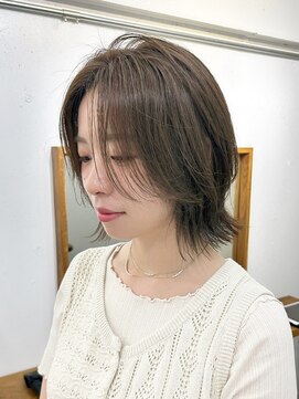 ハット(HUT) 【扱いやすいナチュラルウルフレイヤー】