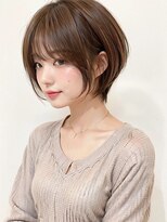 フルール(Fleur) 大人可愛い小顔前下がりボブ×ナチュラルボブ×ミニボブ20代30代