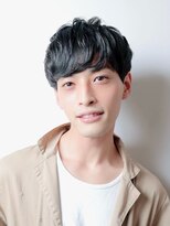 ラヴィ 横浜店(LAVIE)&nbsp;ダークアッシュ/カルマパーマ/アッシュブラック<理容室>[横浜駅]