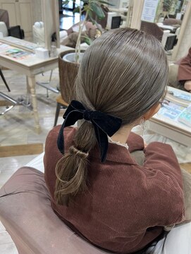 クロップ エス 湘南辻堂(crop es) 【crop es辻堂 藤田】ツヤツヤポニーアレンジ