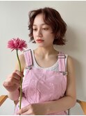 ボブウルフレイヤー　フェイスレイヤーボブ