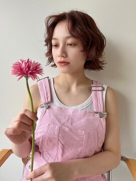 ホロ(hollo) ボブウルフレイヤー フェイスレイヤーボブ