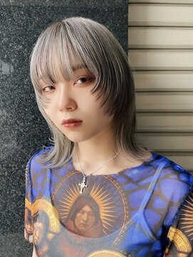 キャロルガーデンズ ボコカ 表参道(Carroll Gardens bococa) ウルフ/シルバー/デザインカラー/レイヤー【azu】