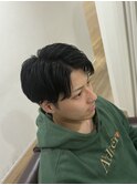 フェザーショート センターパート