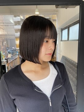 ビール 西新店(BEER) 【ジュリ】顎下1cmミニボブ