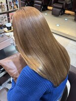 ファブ 千葉店(FaB)&nbsp;ブリーチなしダブルカラー/ベージュカラー/ミルクティーカラー