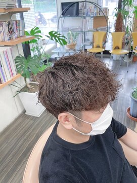 リアンヘア(Rian hair) マッシュツイスト波巻き