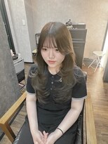 ロックス ヘアー ギャラリー(Rocks hair gallery)&nbsp;透明感のあるノンブリーチカラー◎ロングレイヤー