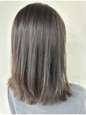 ハイライトカラー　グレージュ