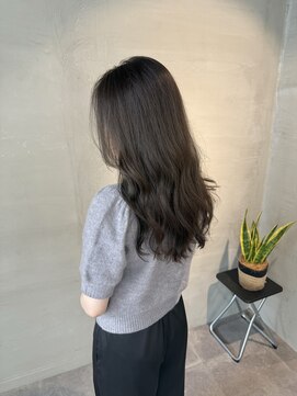 ラノバイヘアー 京都(Lano by HAIR) オリーブグレージュカラー