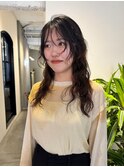 お顔周り可愛いパーマスタイル^_^