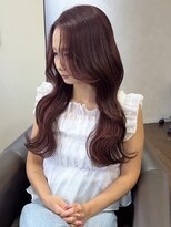 ピヌ(pinue)&nbsp;【pinue】ピンクラベンダー×韓国ヘア