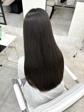 ディジョン 自由ヶ丘(Dijon) 韓国顔まわりレイヤーカットグレージュオリーブベージュブラウン