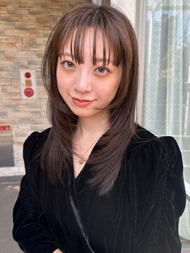 トレンチ(TRENCH) レイヤーカット　レイヤー　髪質改善