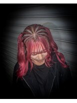 ディーカヘアーセンダイ(Di KA HAIR sendai)&nbsp;ハーフコーンロウ×ピンク