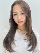 キリ 表参道(kyli)&nbsp;大人ガーリー20代30代40代◎薄めバングイメチェンうるツヤ