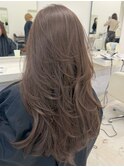 レイヤーカットハッシュカットハイレイヤー韓国ヘアくびれヘア