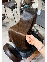 シェノン 西梅田(CHAINON)&nbsp;艶×抜け感で仕上げる【韓国風似合わせスタイル】西梅田