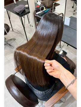 シェノン 西梅田(CHAINON) 艶×抜け感で仕上げる【韓国風似合わせスタイル】西梅田