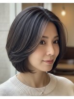 アリューカヘアー(Alluca Hair)&nbsp;ハイライトとボブヘアー